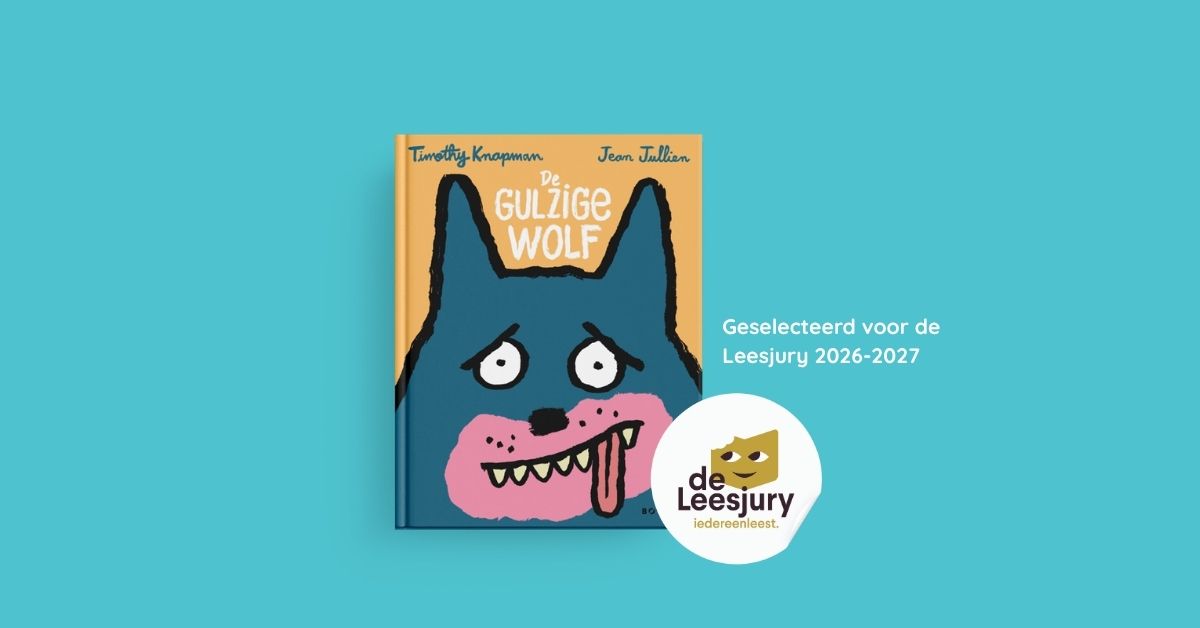 De gulzige wolf geselecteerd voor de Leesjury 2026-2027