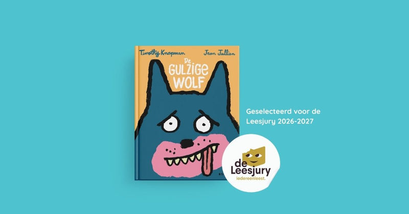De gulzige wolf geselecteerd voor de Leesjury 2026-2027