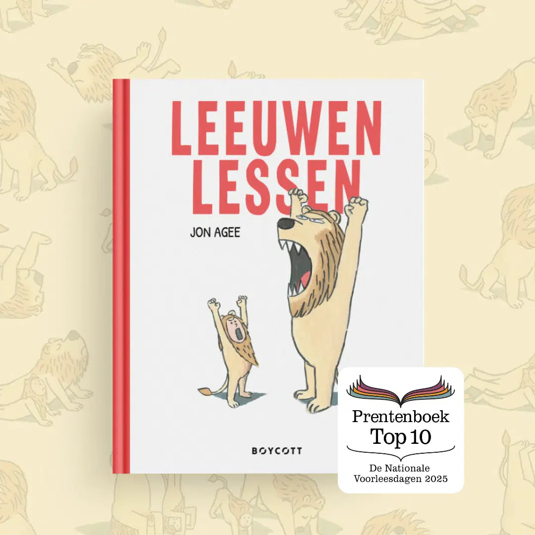 ‘Leeuwenlessen’ staat in de Prentenboek Top 10