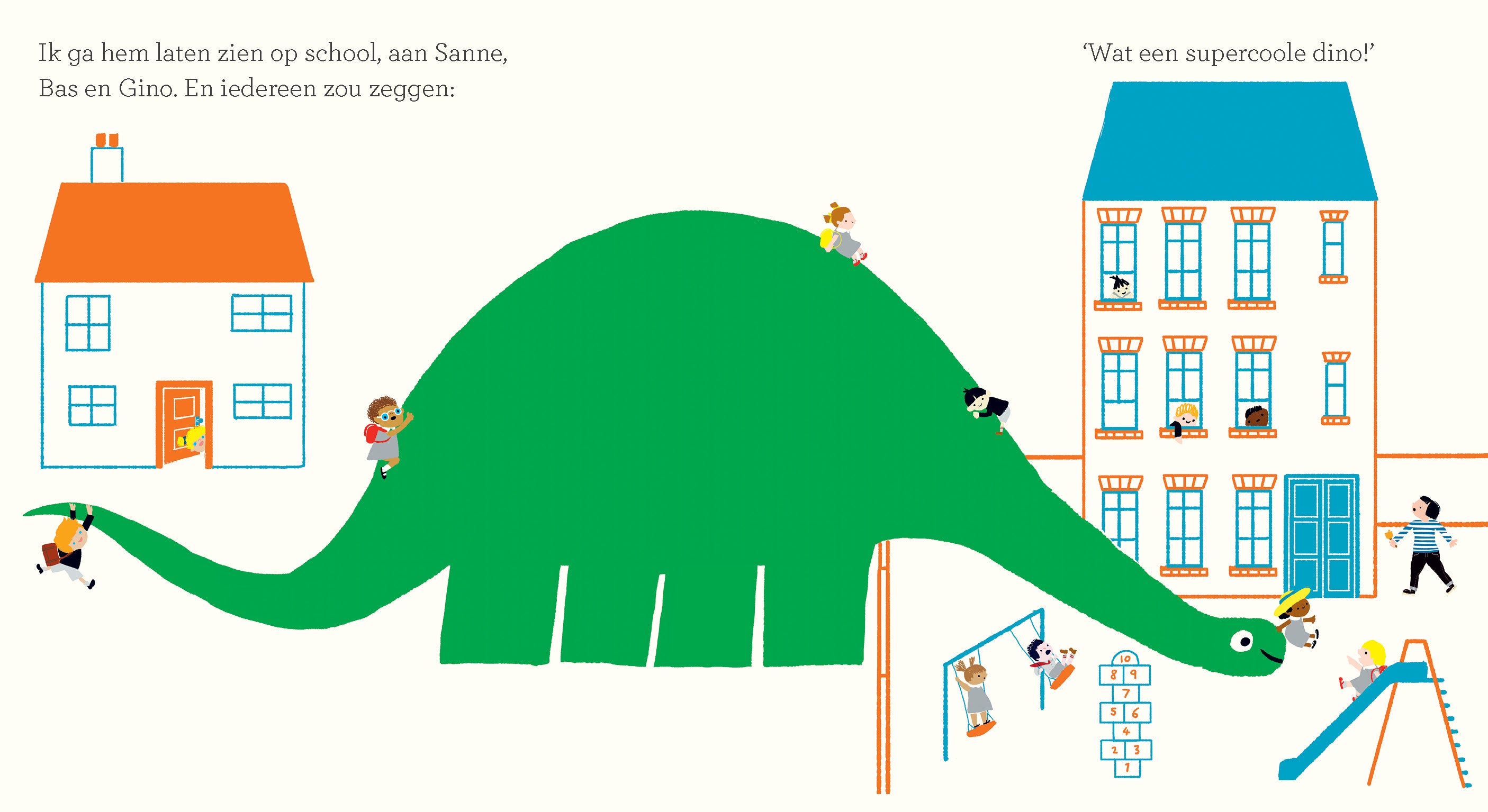 Als ik een dinosaurus had