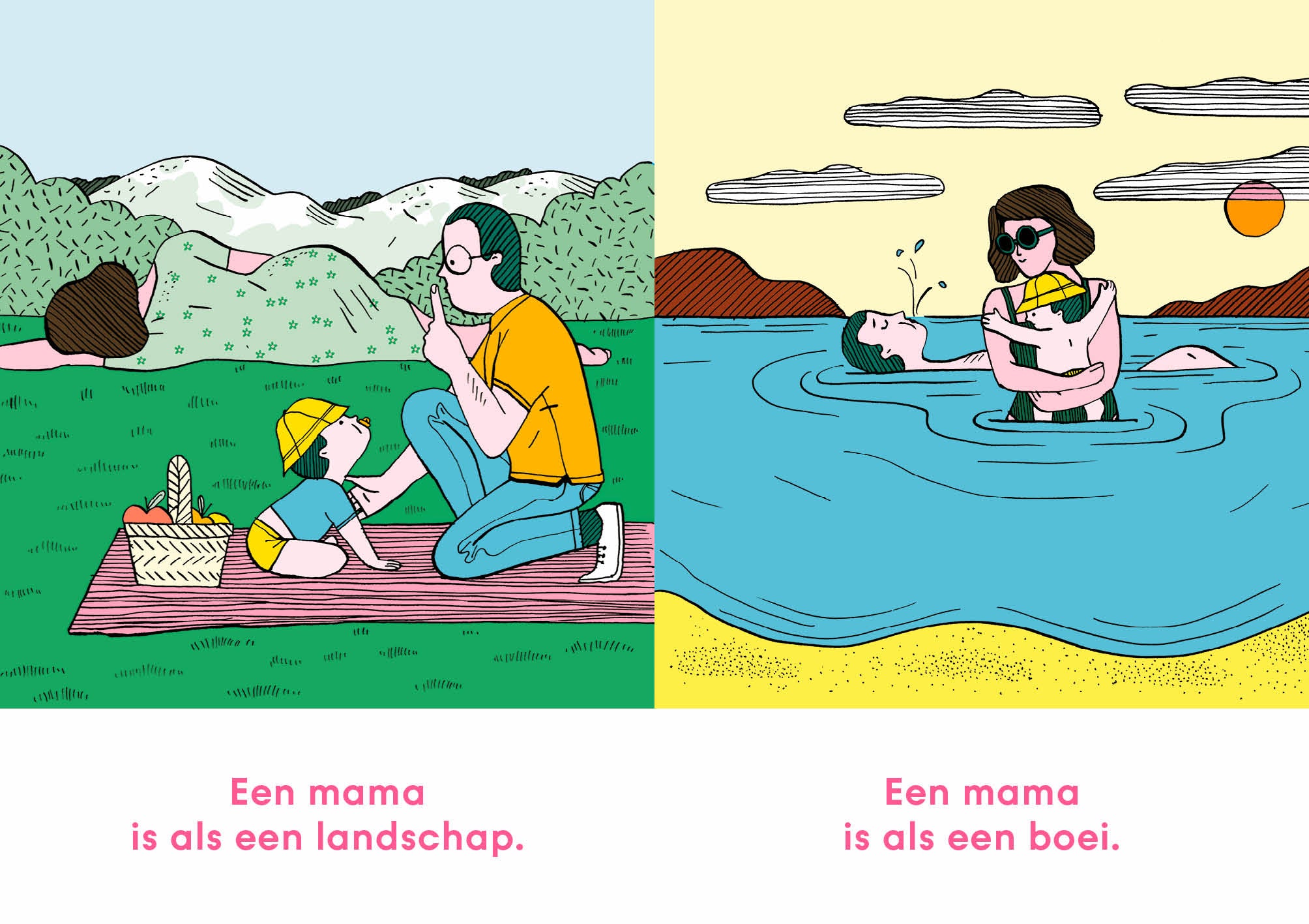 Een mama is als een huis