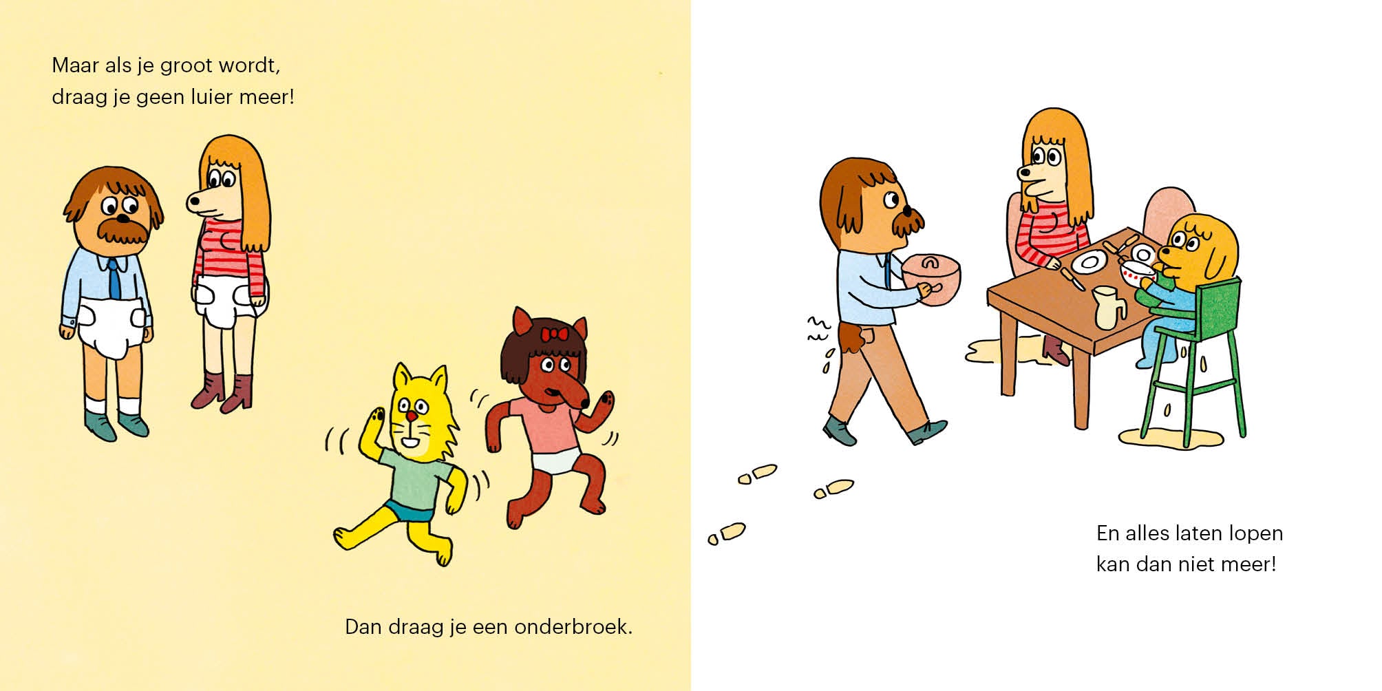 Handboekje voor op het potje gaan