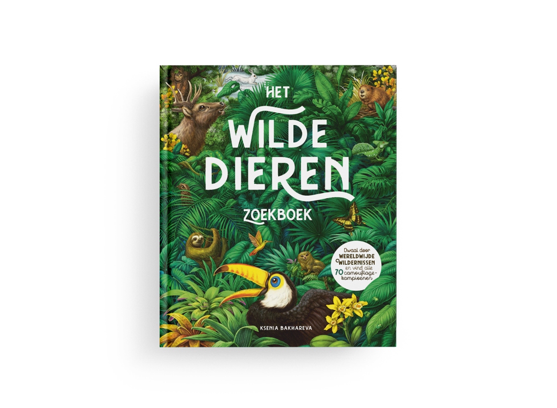 Het wilde dieren zoekboek