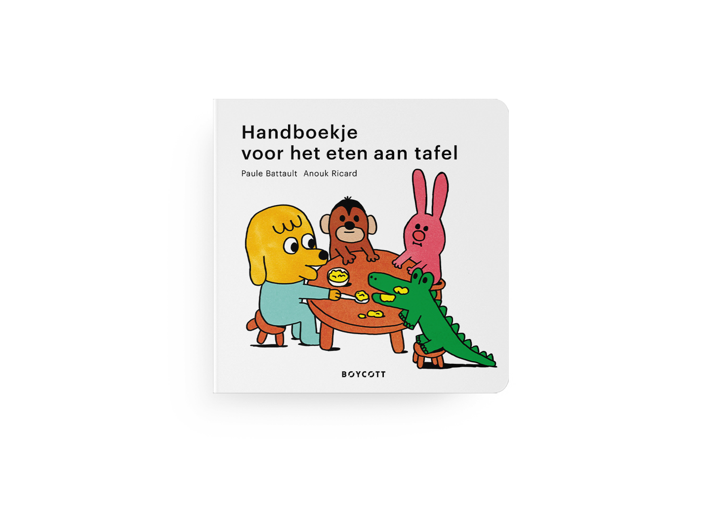 Handboekje voor het eten aan tafel